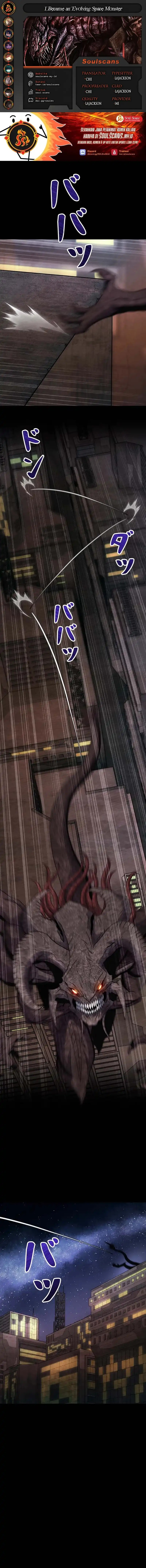 I Became an Evolving Space Monster Chapter 35 Gambar 1