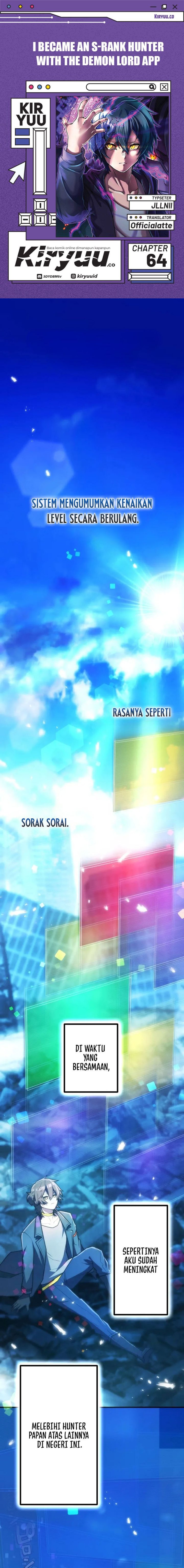 I Became an S-Rank Hunter With the Demon Lord App Chapter 64 Gambar 1