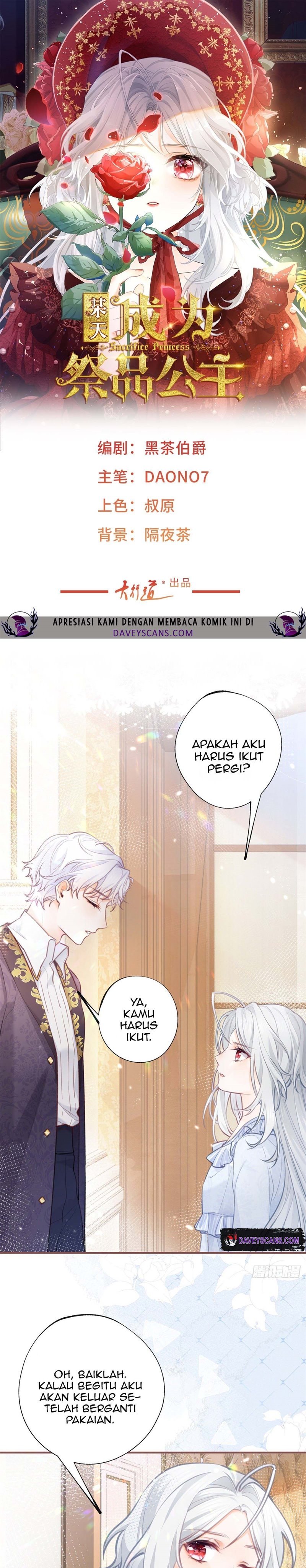 I Became the Sacrificial Princess Chapter 08 Gambar 2