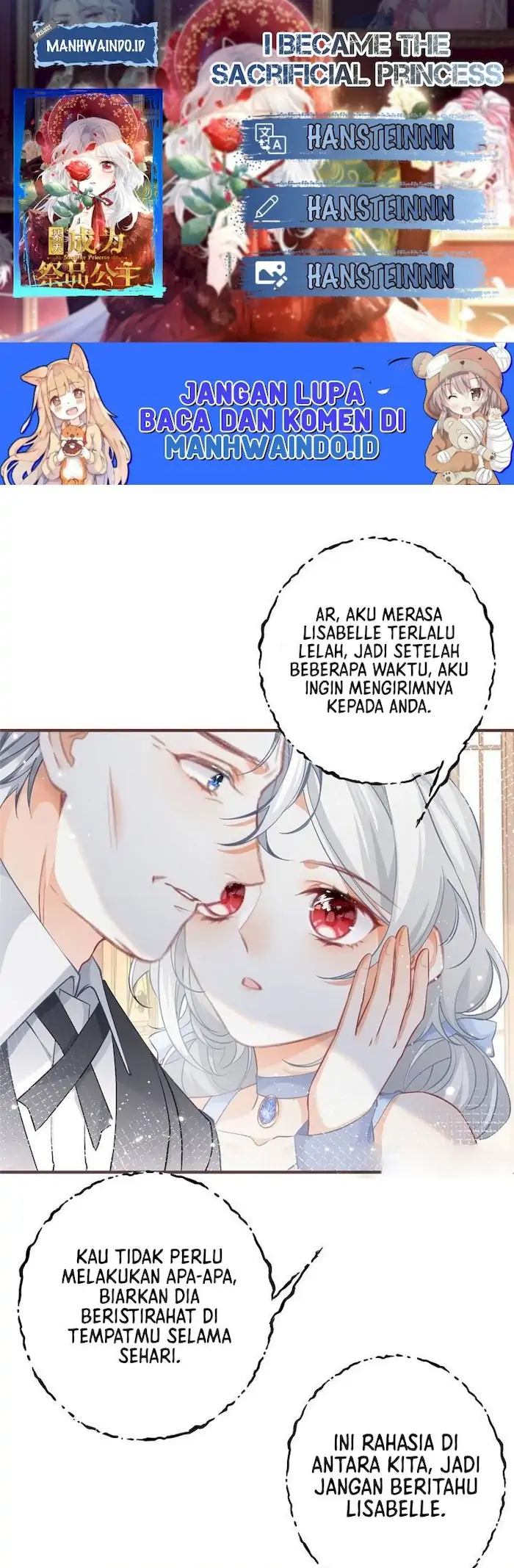I Became the Sacrificial Princess Chapter 27 Gambar 1