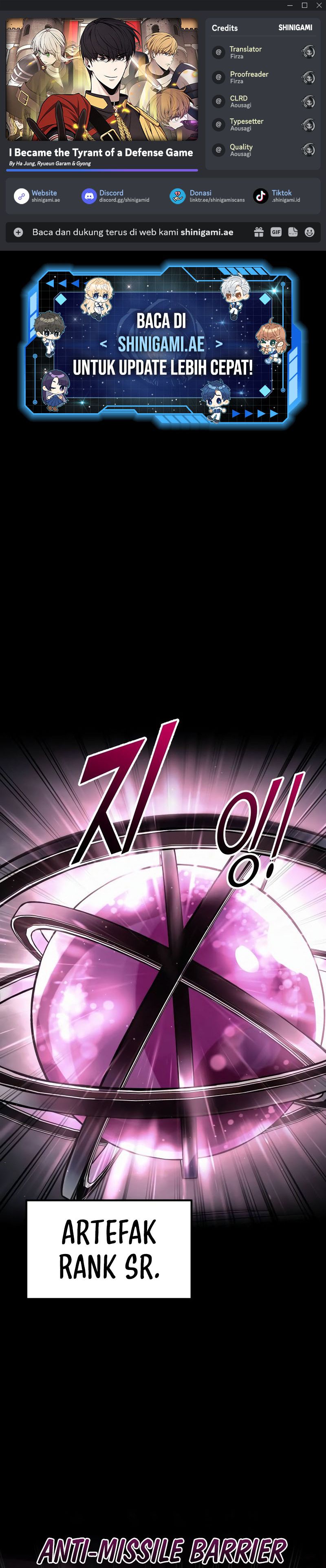 I Became the Tyrant of a Defense Game Chapter 80 Gambar 1