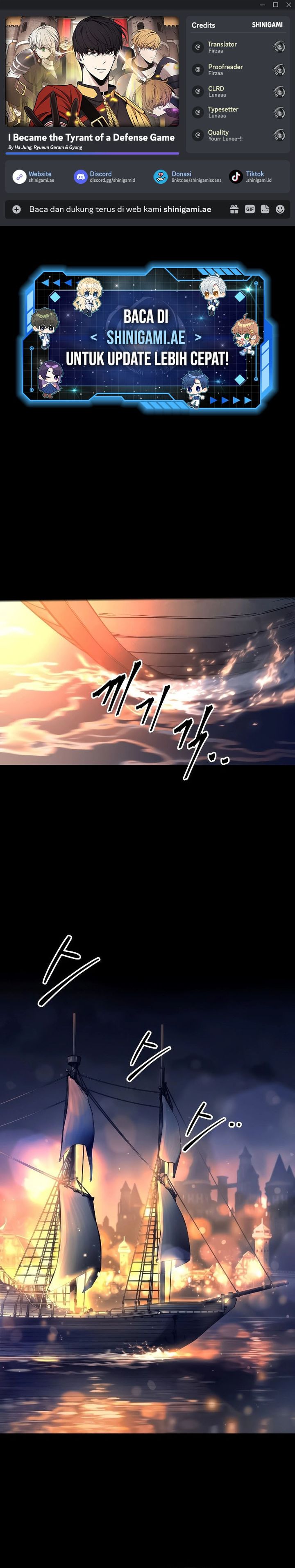 I Became the Tyrant of a Defense Game Chapter 124 Gambar 1
