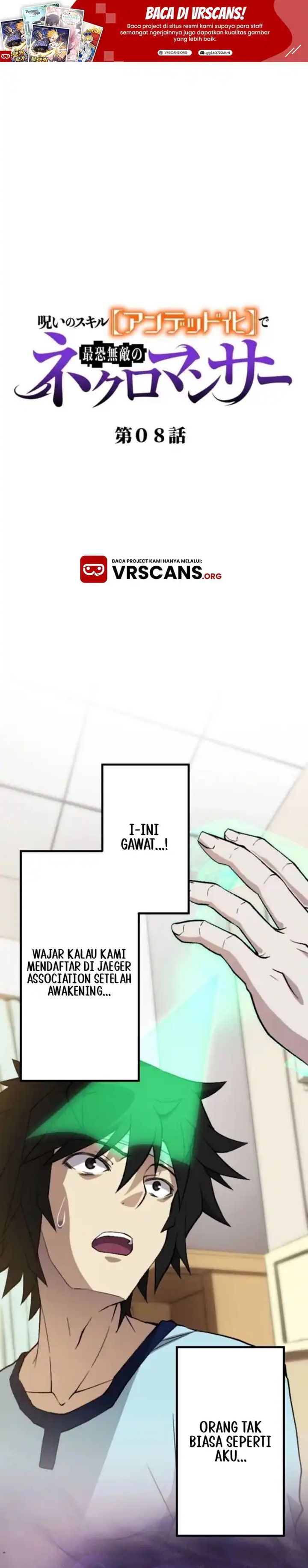I Became the Ultimate Necromancer Through the Cursed Skill: Undeadification Chapter 08 Gambar 1