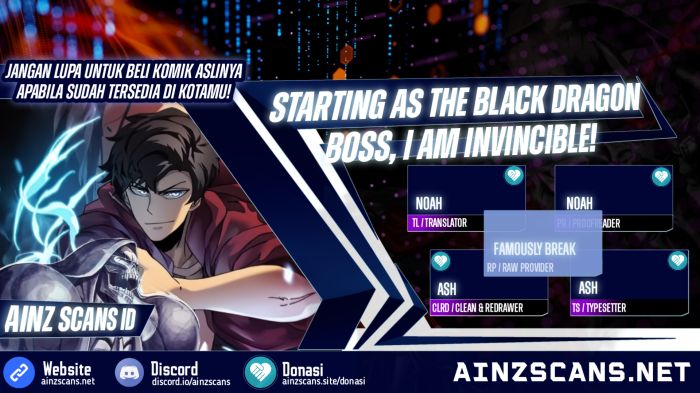 I Become Invincible Black Dragon Boss At The Start Chapter 10 Gambar 1