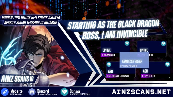 I Become Invincible Black Dragon Boss At The Start Chapter 12 Gambar 1