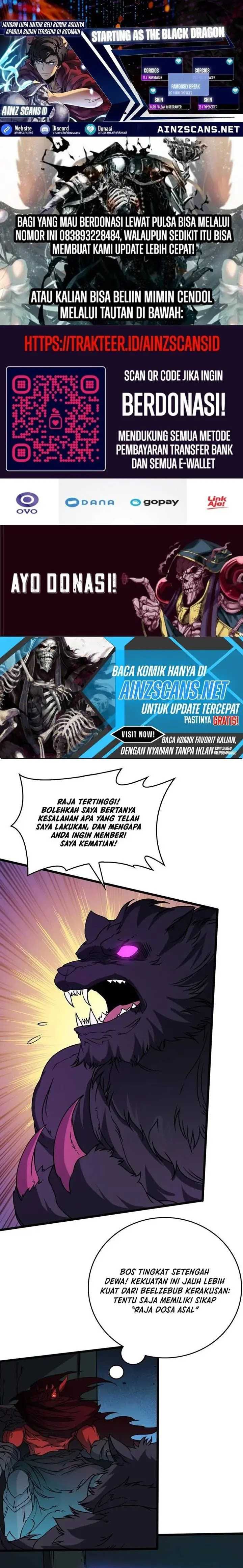 I Become Invincible Black Dragon Boss At The Start Chapter 41 Gambar 1