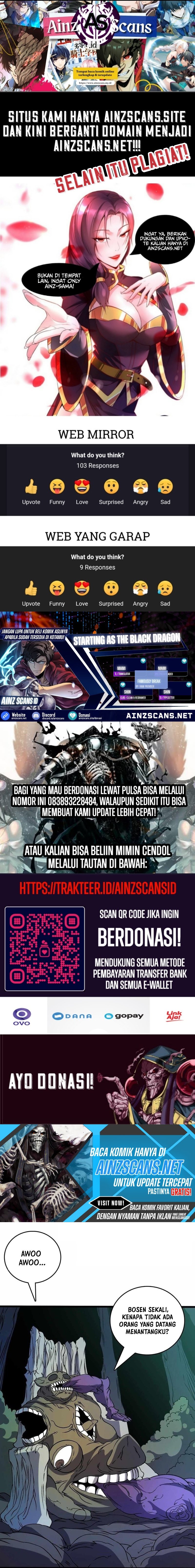 I Become Invincible Black Dragon Boss At The Start Chapter 46 Gambar 1