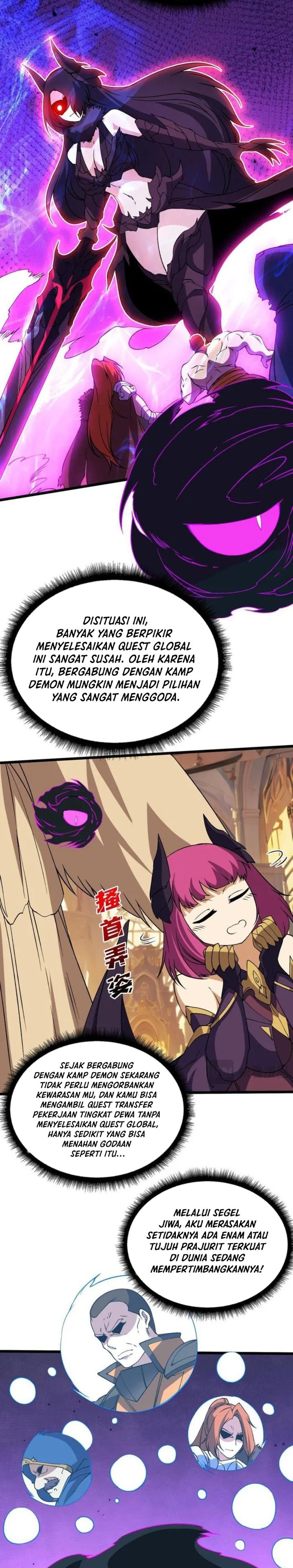 I Become Invincible Black Dragon Boss At The Start Chapter 50 Gambar 9