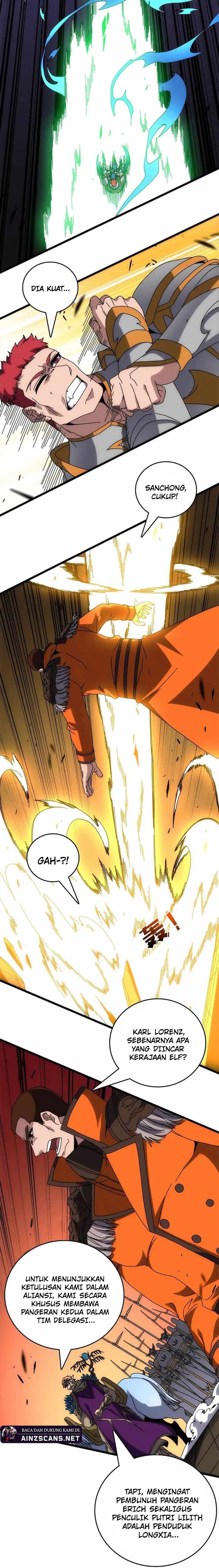 I Become Invincible Black Dragon Boss At The Start Chapter 72 Gambar 1