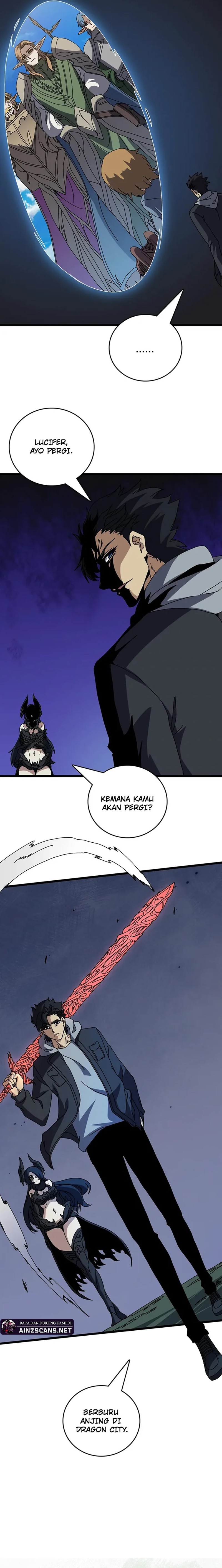 I Become Invincible Black Dragon Boss At The Start Chapter 73 Gambar 14
