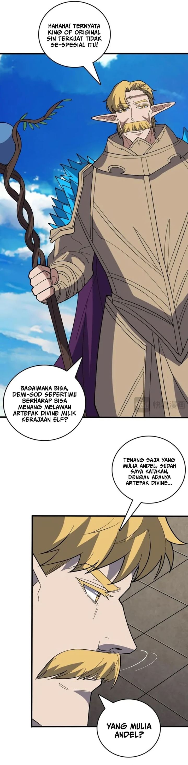 I Become Invincible Black Dragon Boss At The Start Chapter 75 Gambar 4