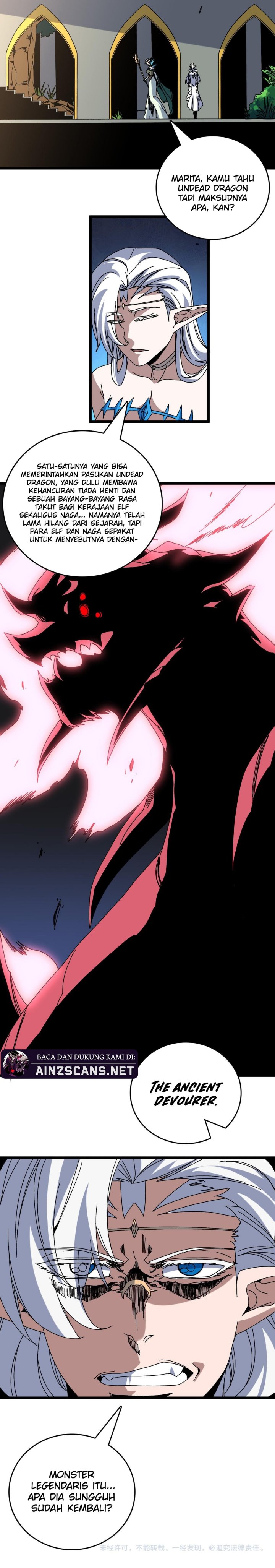 I Become Invincible Black Dragon Boss At The Start Chapter 83 Gambar 9