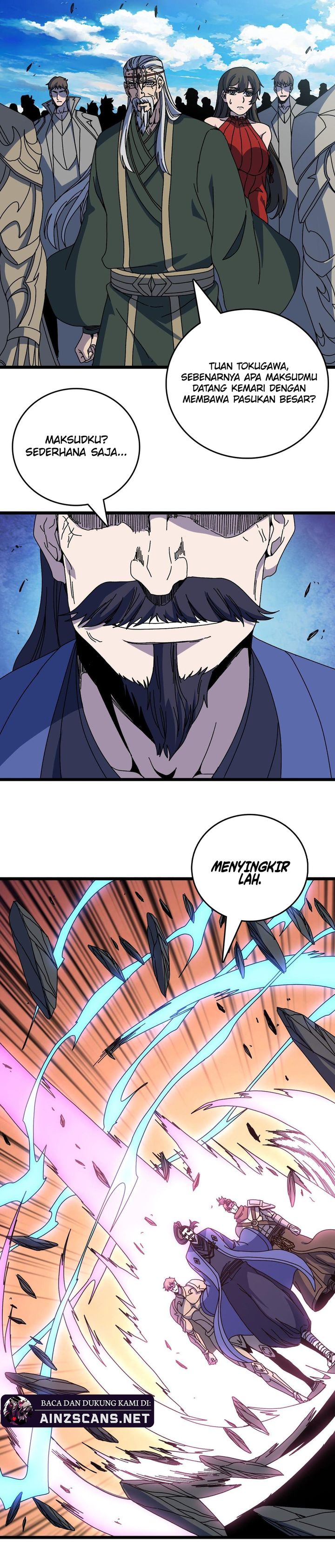 I Become Invincible Black Dragon Boss At The Start Chapter 88 Gambar 9