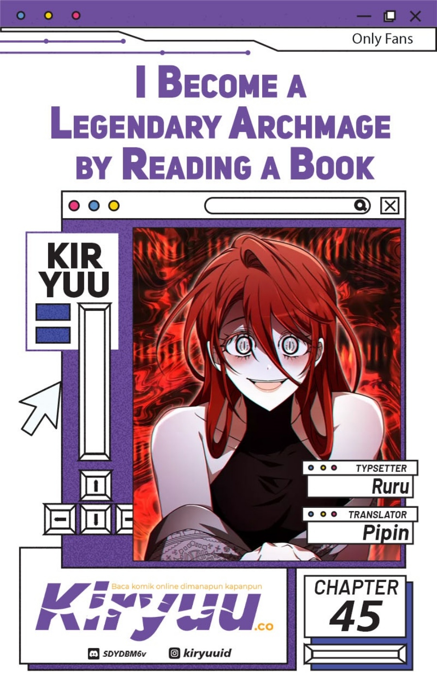 I Become a Legendary Arch Mage by Reading a Book Chapter 45 Gambar 1