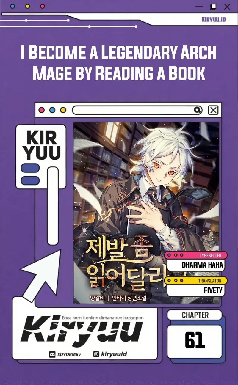 I Become a Legendary Arch Mage by Reading a Book Chapter 61 Gambar 1