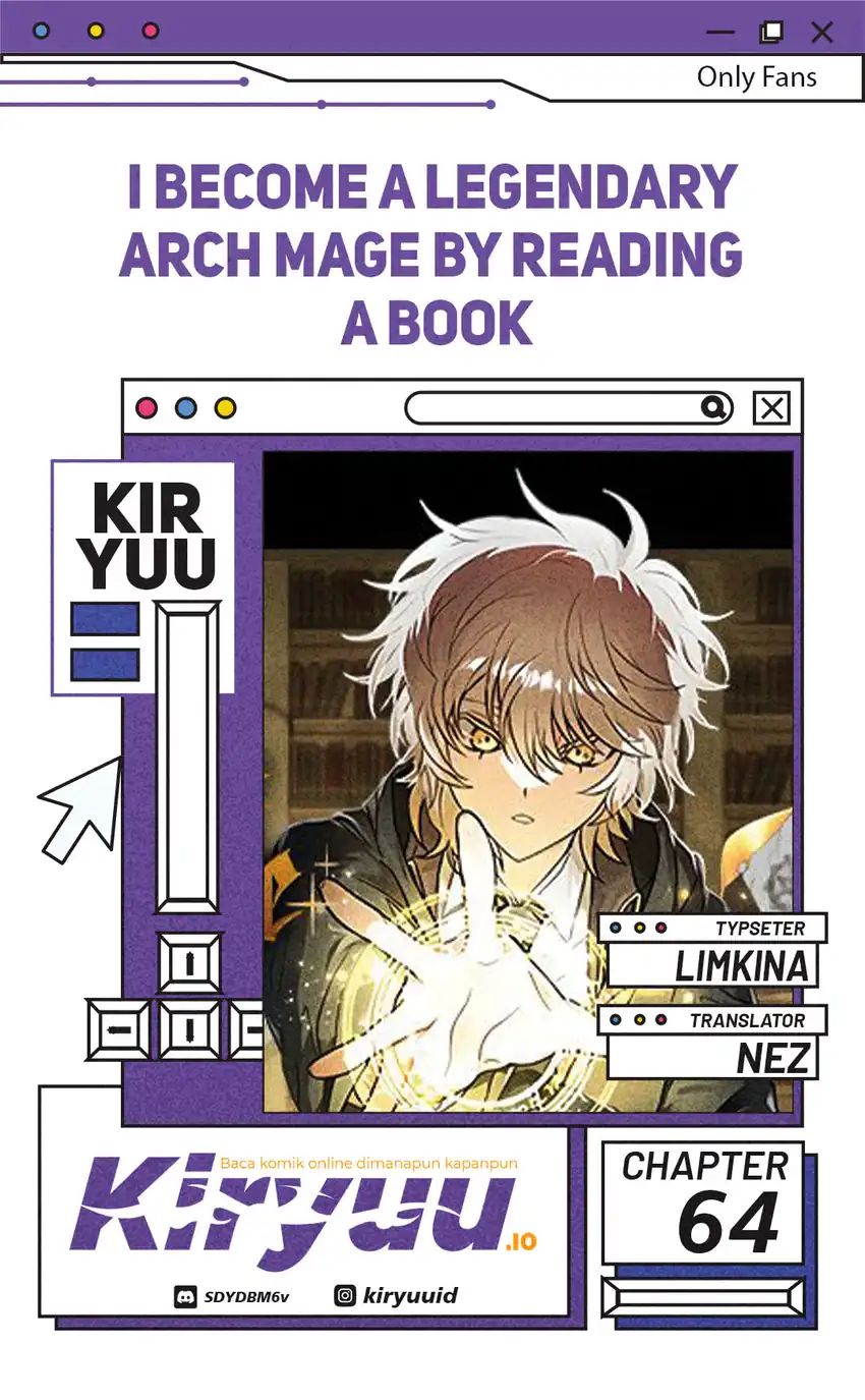 I Become a Legendary Arch Mage by Reading a Book Chapter 64 Gambar 1