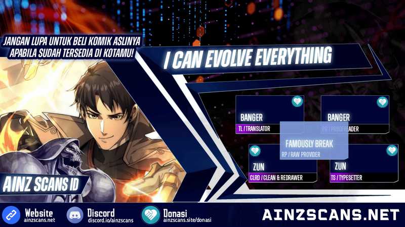 I Can Evolve Everything Chapter 18 Gambar 1
