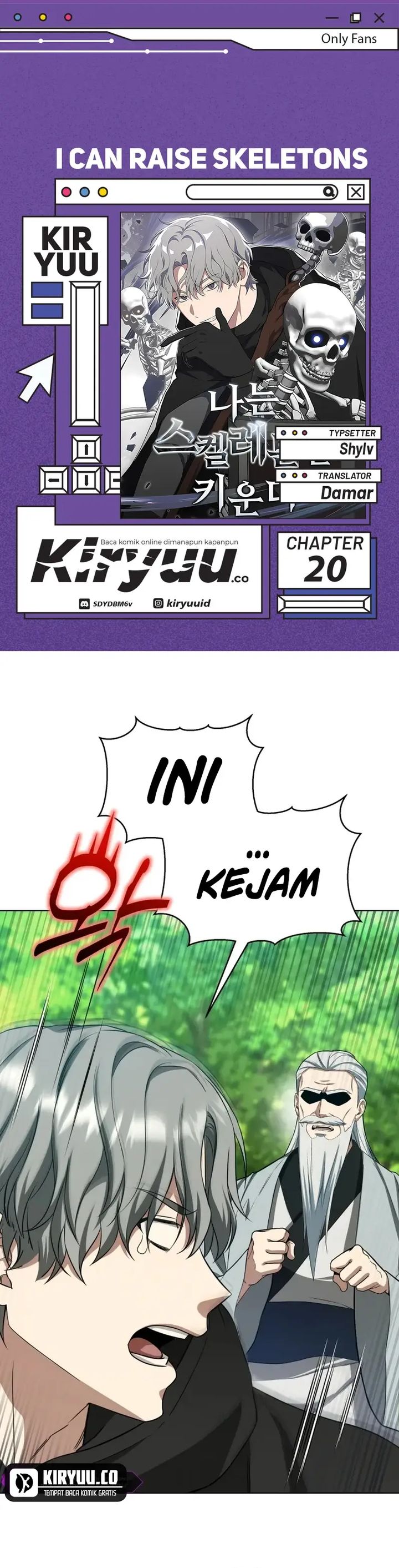 I Can Raise Skeletons Chapter 20 Gambar 1