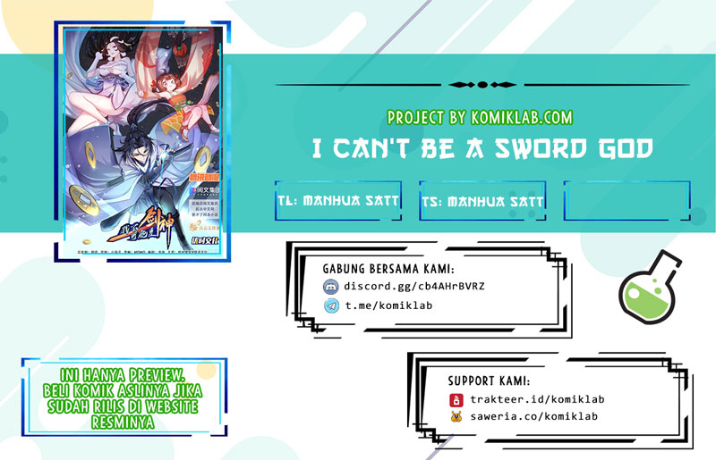 I Can’t Be a Sword God Chapter 01 Gambar 1