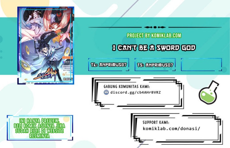 I Can’t Be a Sword God Chapter 12 Gambar 1