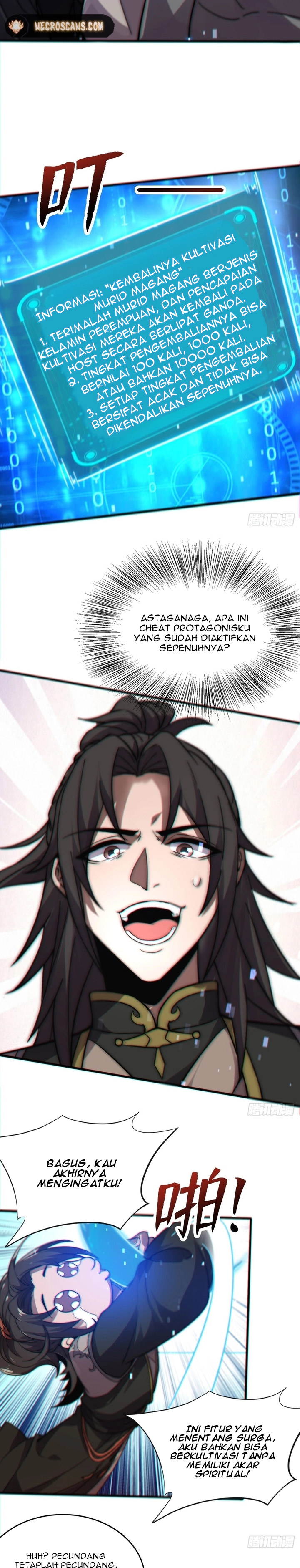 I Get Stronger Just by Lying Down While My Apprentice Cultivates Chapter 01 Gambar 7
