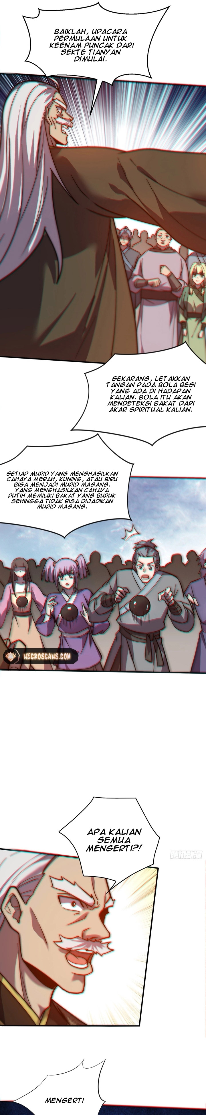 I Get Stronger Just by Lying Down While My Apprentice Cultivates Chapter 01 Gambar 10