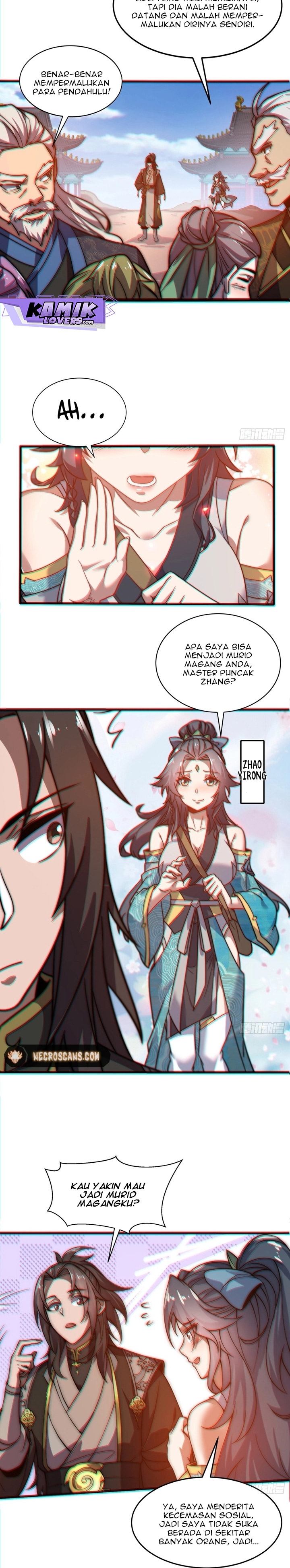 I Get Stronger Just by Lying Down While My Apprentice Cultivates Chapter 01 Gambar 13