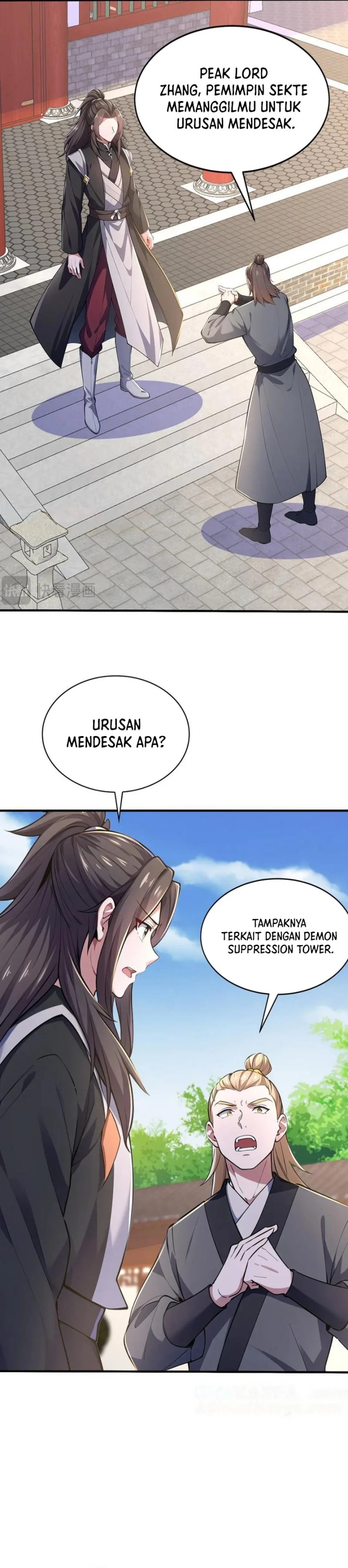 I Get Stronger Just by Lying Down While My Apprentice Cultivates Chapter 44 Gambar 9