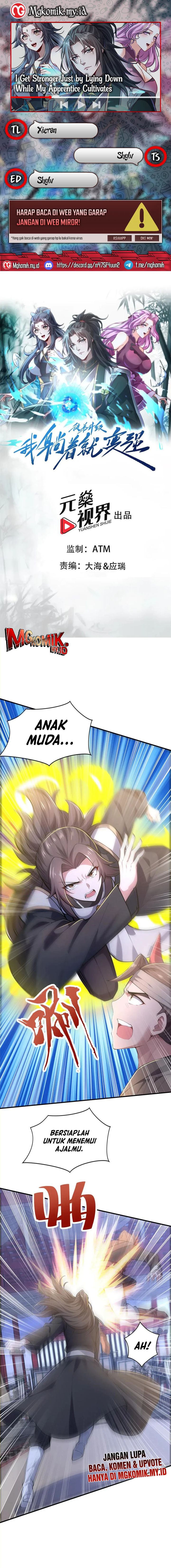 I Get Stronger Just by Lying Down While My Apprentice Cultivates Chapter 48 Gambar 1