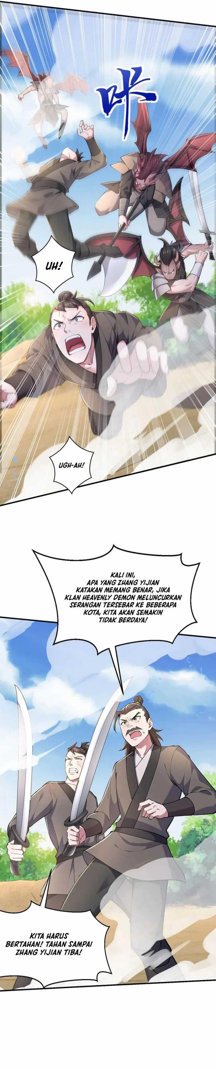I Get Stronger Just by Lying Down While My Apprentice Cultivates Chapter 54 Gambar 21