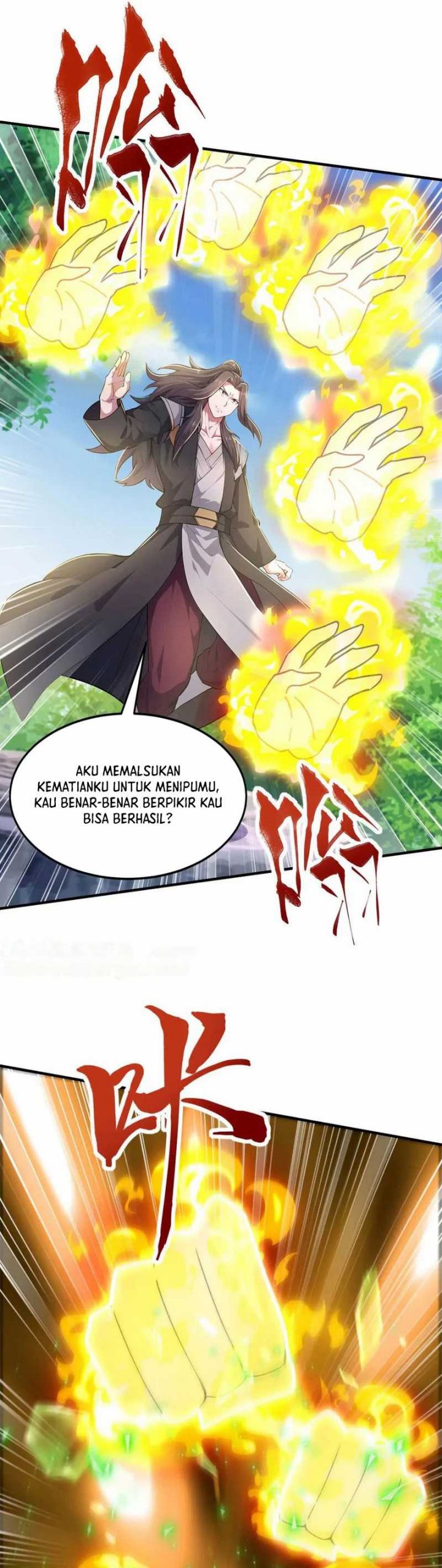 I Get Stronger Just by Lying Down While My Apprentice Cultivates Chapter 54 Gambar 25