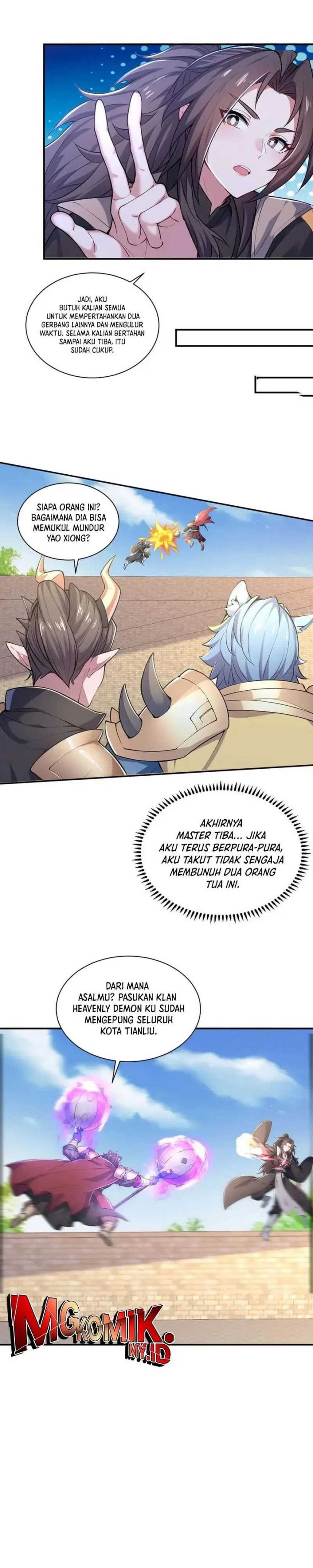 I Get Stronger Just by Lying Down While My Apprentice Cultivates Chapter 56 Gambar 11