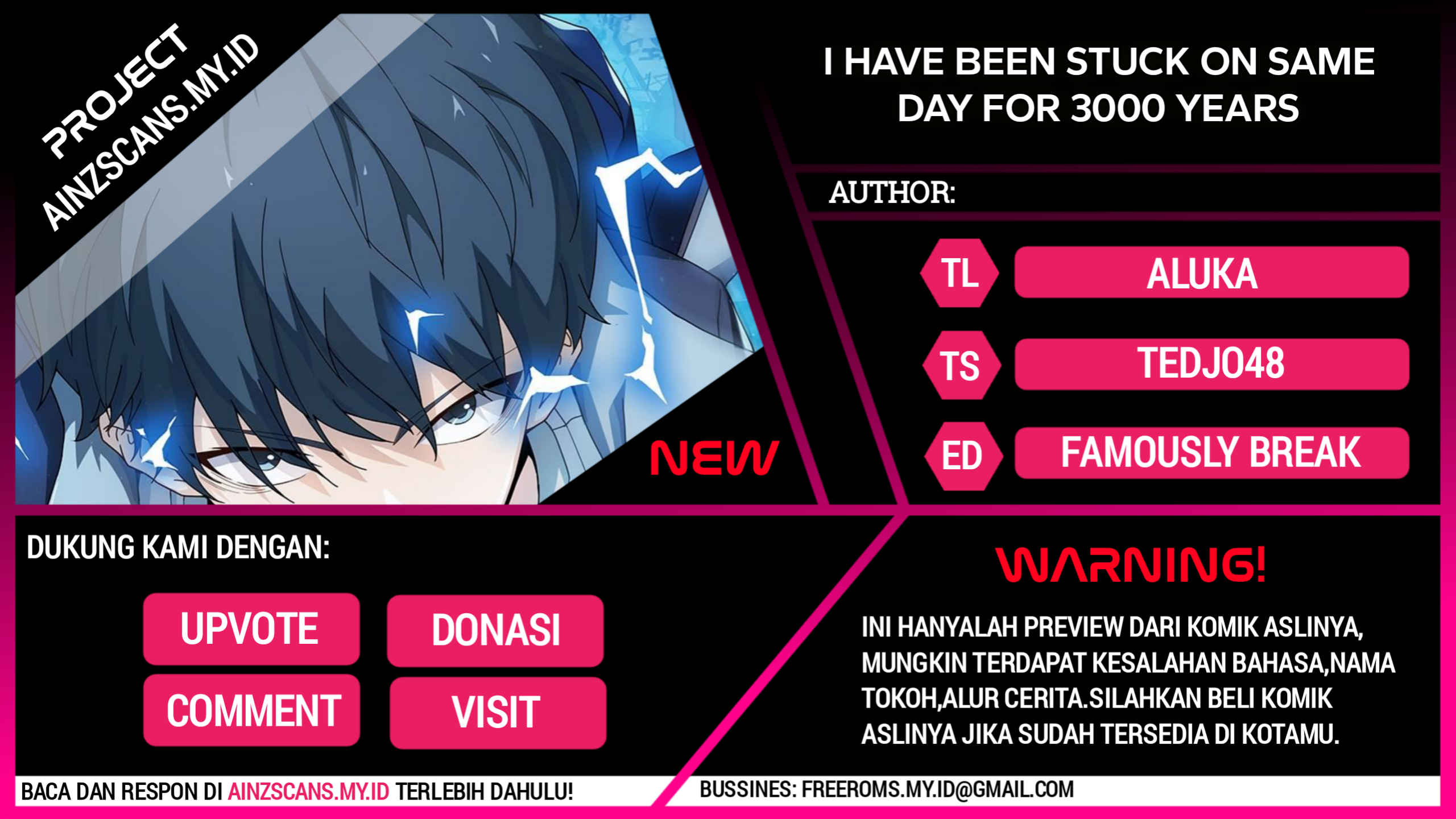 I Have Been Stuck on the Same Day for 3000 Years Chapter 34 Gambar 1