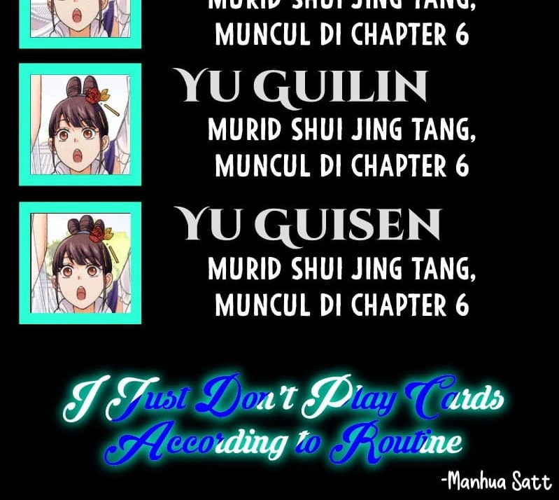 I Just Don’t Play the Card According to the Routine Chapter 17 Gambar 79