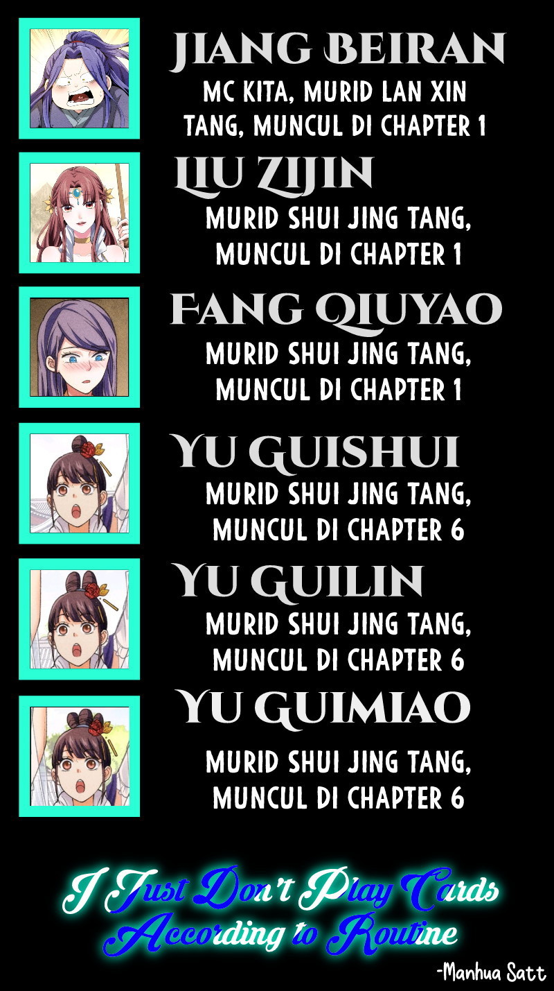 I Just Don’t Play the Card According to the Routine Chapter 48 Gambar 38