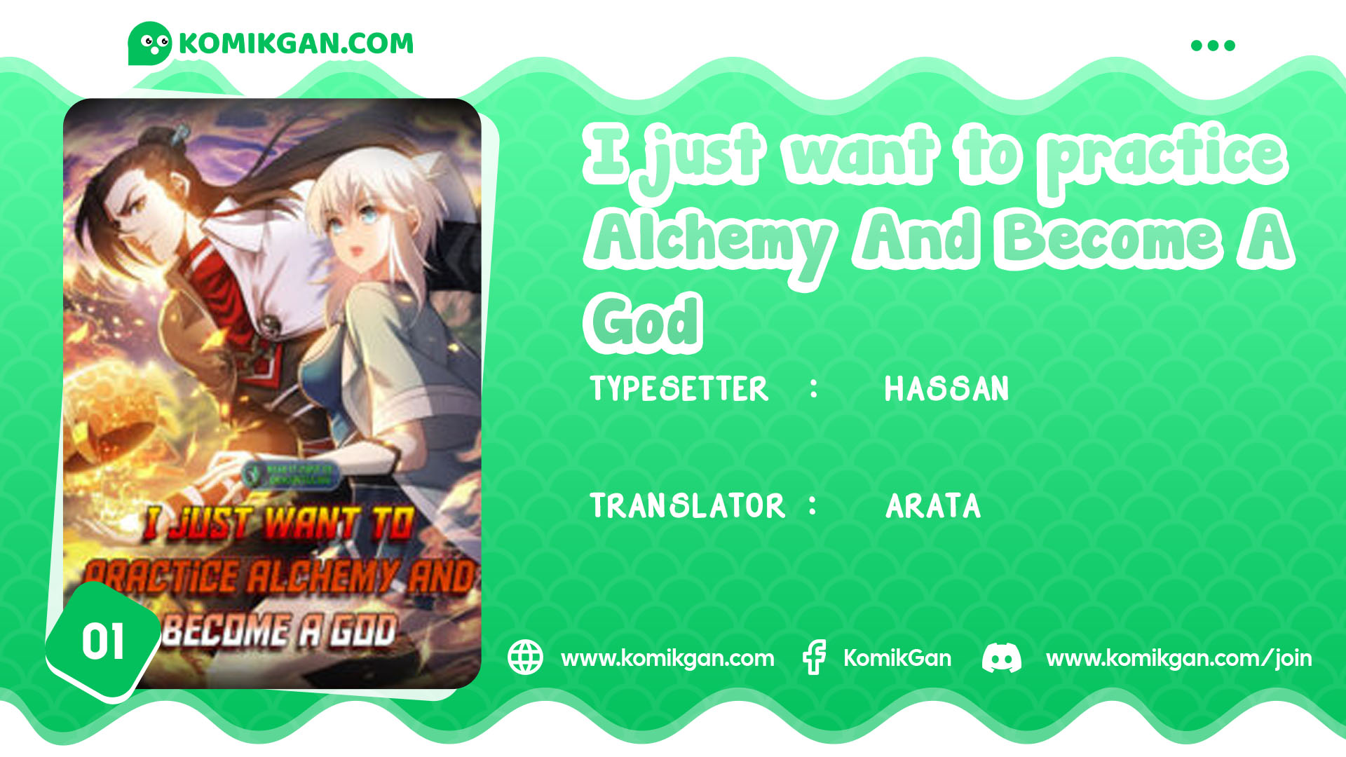 I Just Want to Practice Alchemy and Become a God Chapter 01 Gambar 1