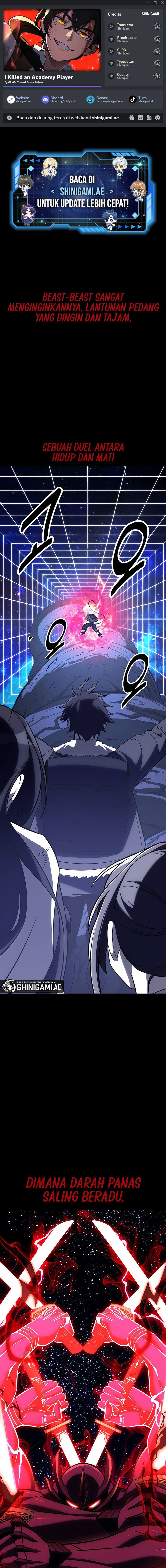 I Killed An Academy Player Chapter 64 Gambar 1