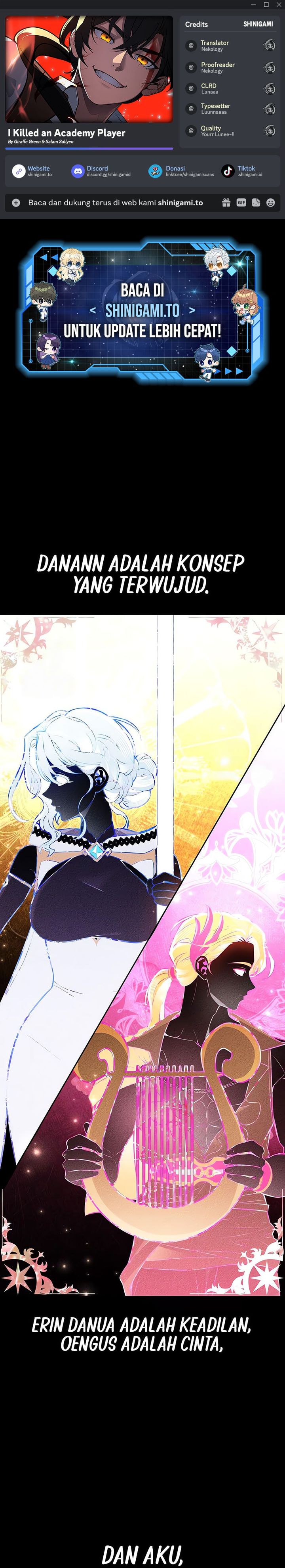 I Killed An Academy Player Chapter 89 Gambar 1