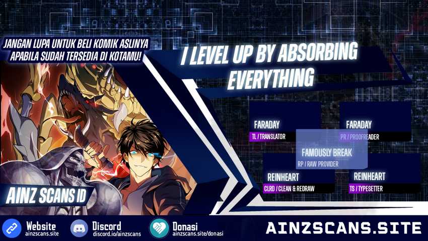 I Level Up By Absorbing Everything Chapter 09 Gambar 1