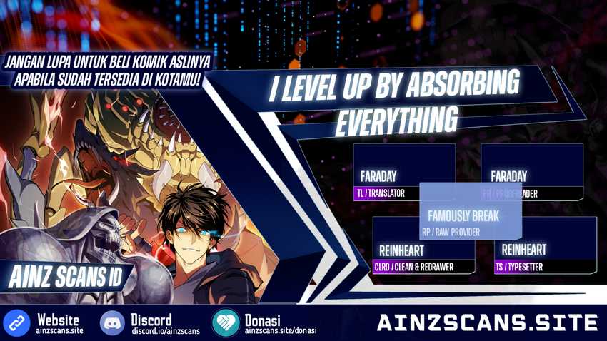 I Level Up By Absorbing Everything Chapter 11 Gambar 1
