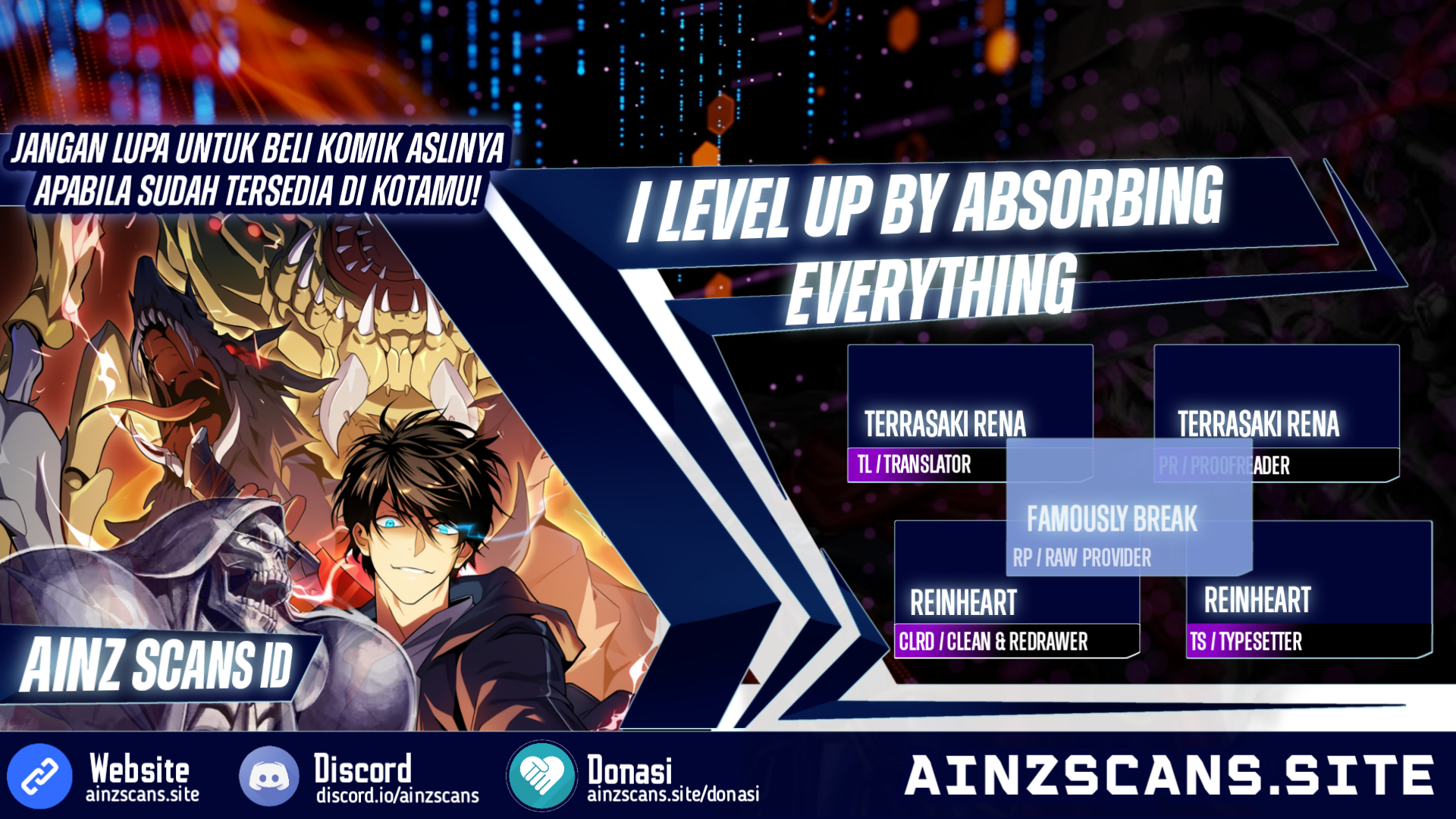 I Level Up By Absorbing Everything Chapter 17 Gambar 1