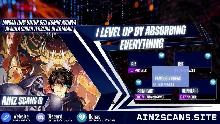 I Level Up By Absorbing Everything Chapter 23 Gambar 1