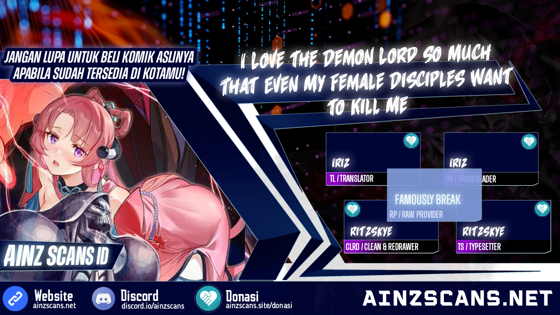 I Love the Demon Lord So Much That Even My Female Disciples Want to Kill Me Chapter 62 Gambar 1