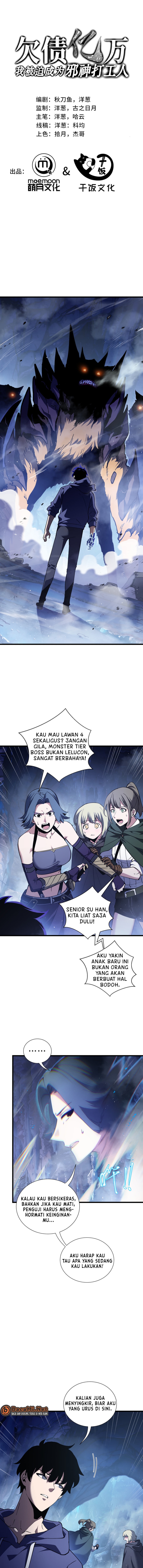 I Owe A Billion Dollars And I am Forced to Become A Worker For An Evil God Chapter 26 Gambar 2