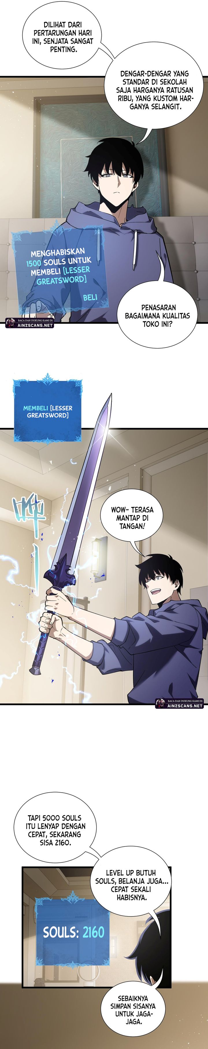 I Owe A Billion Dollars And I am Forced to Become A Worker For An Evil God Chapter 27 Gambar 27