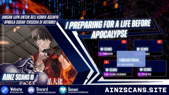I Preparing For A Life Before Apocalypse Chapter 30 Gambar 1