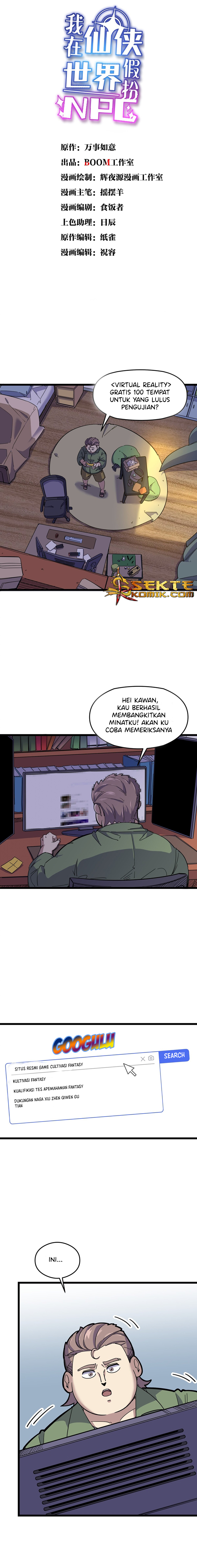 I Pretended To Be An NPC In Cultivation World Chapter 02 Gambar 2