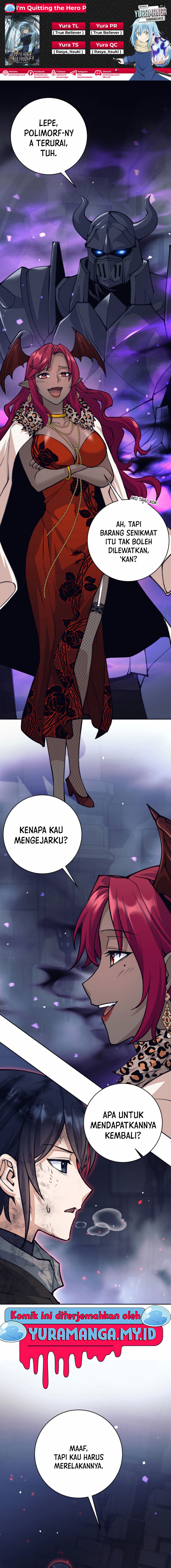 I Quit The Heros Party Chapter 58 Gambar 1