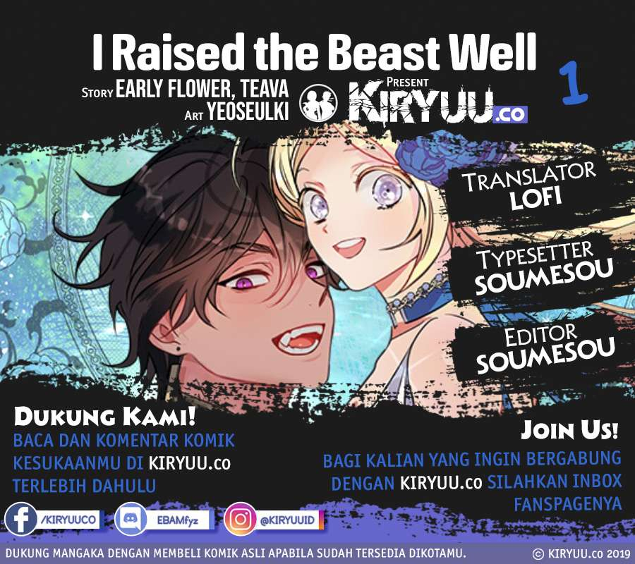I Raised A Beast Chapter 01 Gambar 1