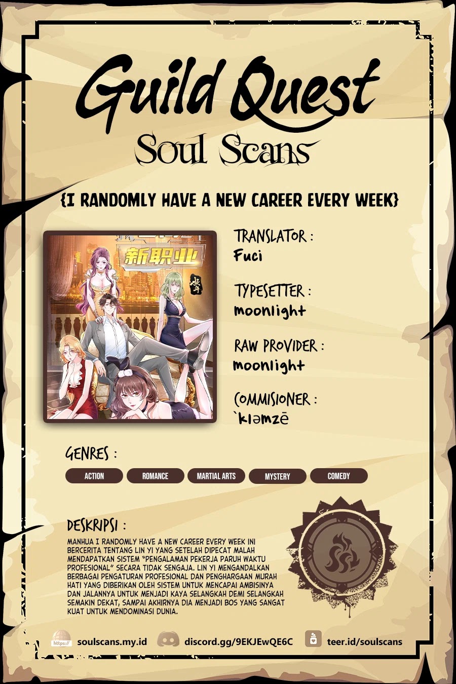 I Randomly Have A New Career Every Week Chapter 481 Gambar 1